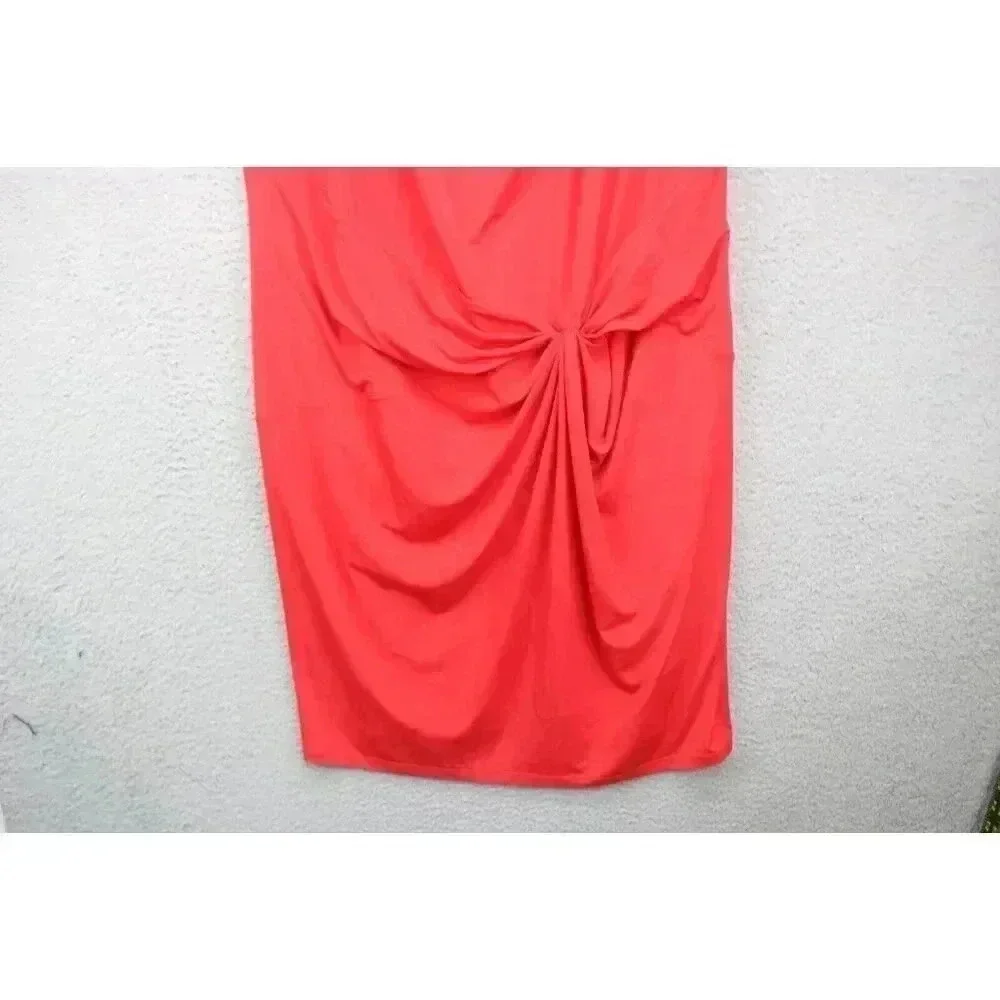 Michael Kors Red Sleeveless Dress-Size 3X-Cowl Neck-New w/Tags